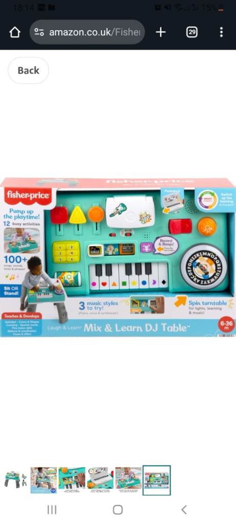 Fisher price dj table-German Edition
