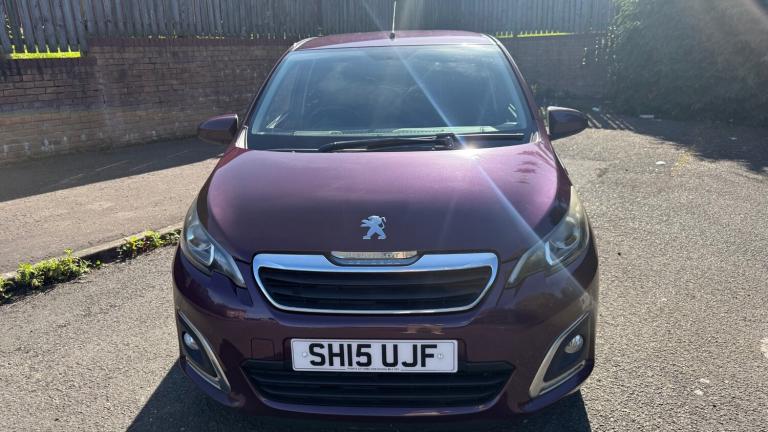 2015 Peugeot 108 1.2 VTi Allure 5dr HATCHBACK Petrol Manual