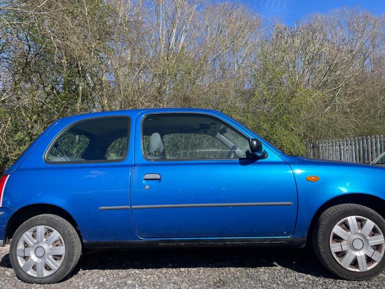 NISSAN MICRA 1.0 S 2000 REG BLUE 3 DOOR GENUINE 63626 MOT AUGUST 20TH 2026 LOW INSURANCE 40+MPG