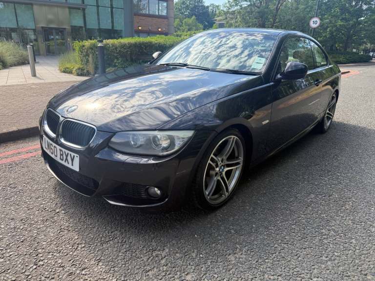 2010 BMW 3 Series 320d M SPORT 2DR STEP AUTO RIGHT HAND DRIVE RHD COUPE Diesel Automatic