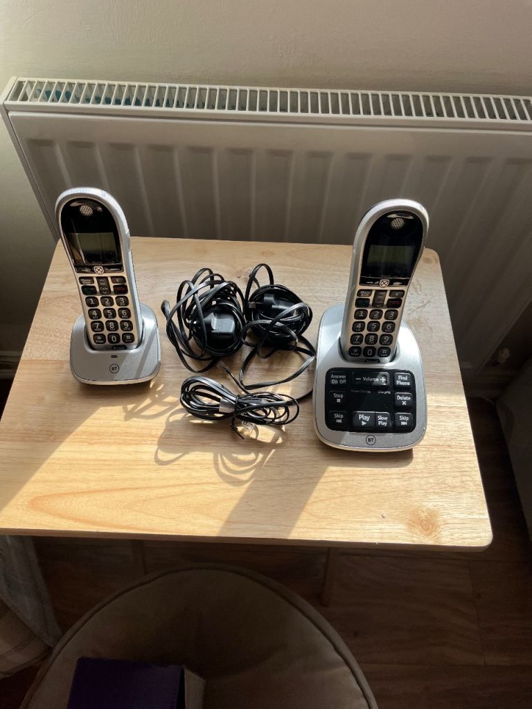 Bt big button cordless phones duo