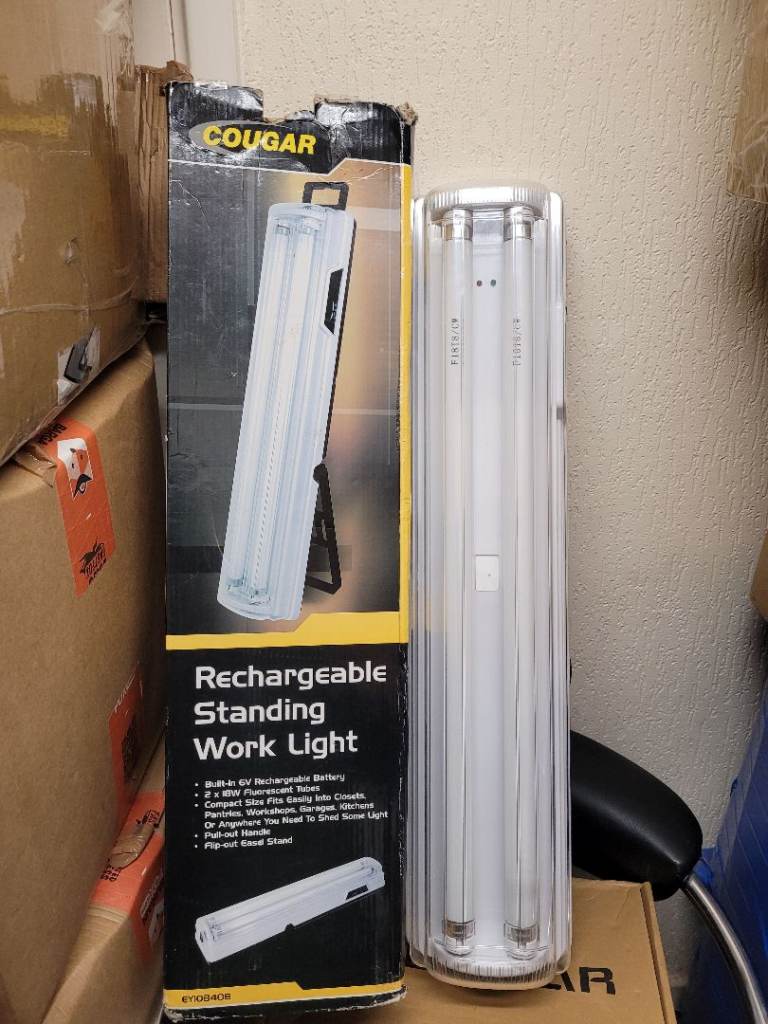 Cougar rechargeable standing work light 