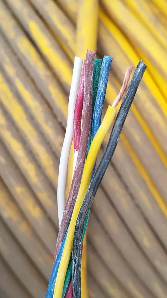 7 core trailer wire 75 metre plant catering boat horsebox horse box
