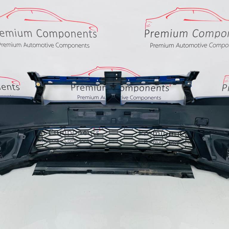 Dacia Sandero Front Bumper Genuine Blue Mk2 Stepway With Grill 2017 - 2020 [an60