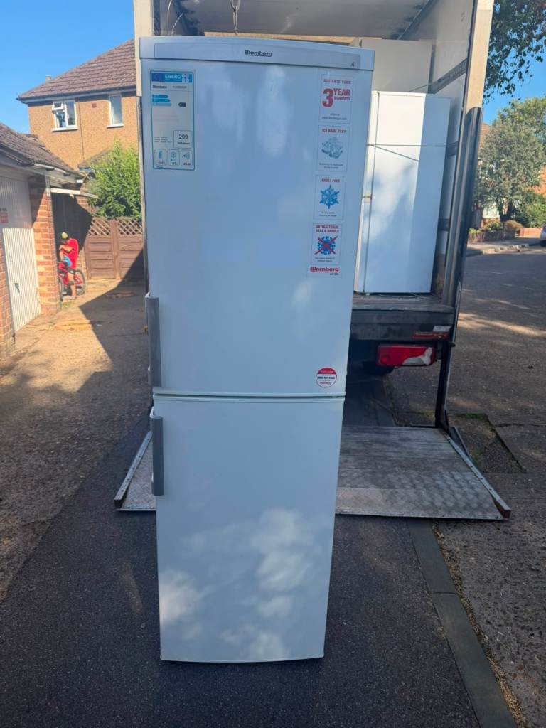 Blomberg White Fridge Freezer – Frost Free, A+ Energy Rated