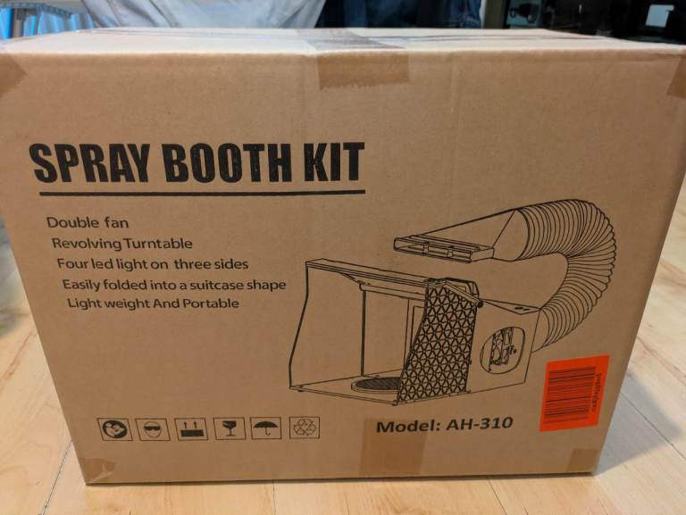 SPRAY BOOTH KIT (PORTABLE)