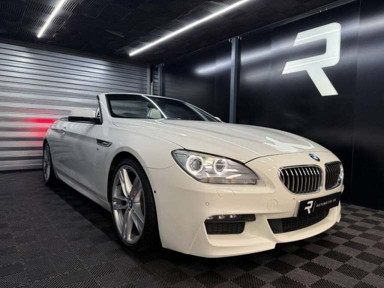 2013 BMW 6 Series 640d M Sport 2dr Auto CONVERTIBLE DIESEL Automatic