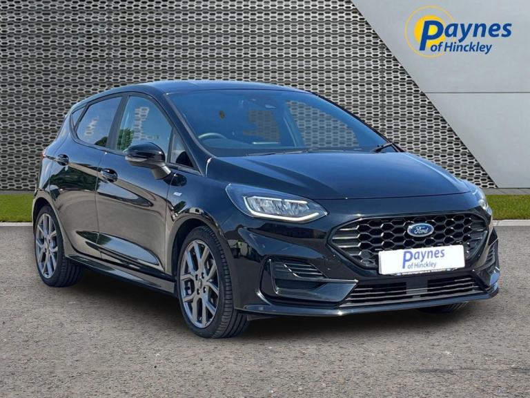 2023 Ford Fiesta ST-Line 5 Door 1.0L 100PS 6 Spd Agate Black NAV AC FSH 1 OWNER