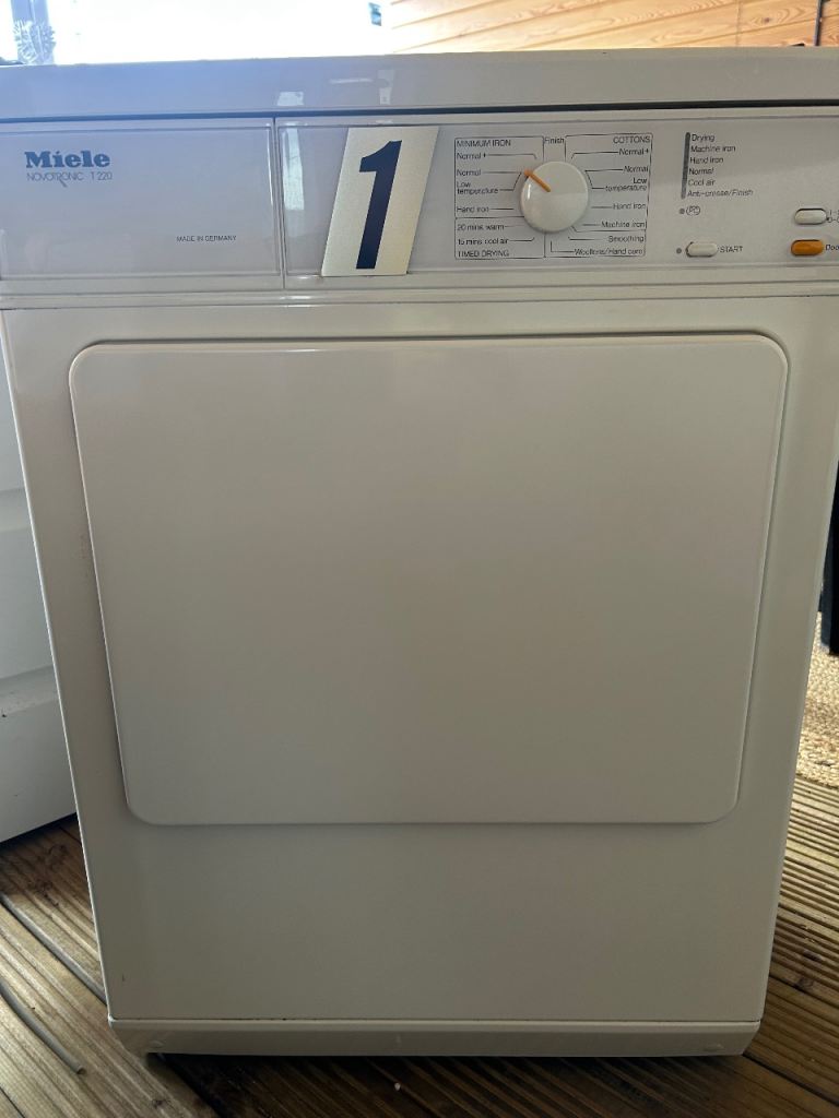 Miele tumble dryer 