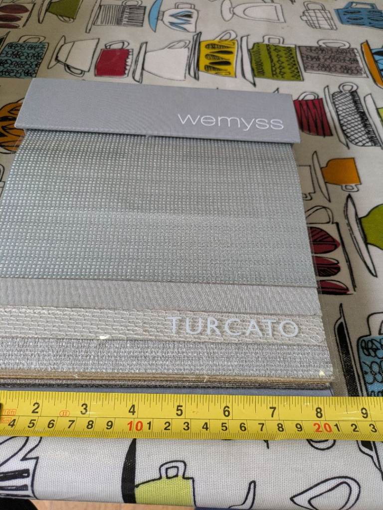 Fabric sample book - Wemyss 'Turcato' quality fabrics for sewing, crafting and art projects 