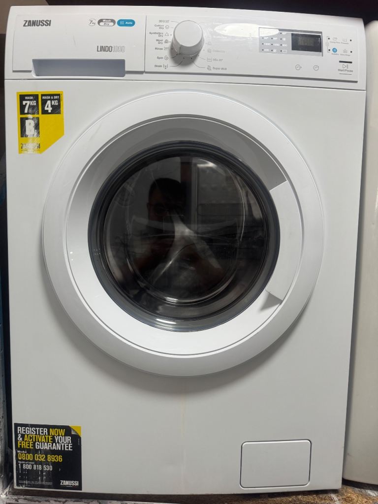Zanussi washer dryer 7+4kg latest model energy efficient for sale