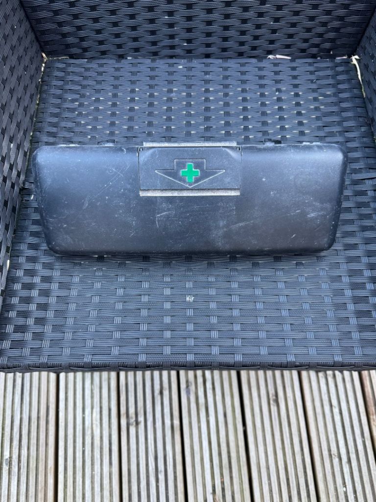 BMW first aid kit and storage box