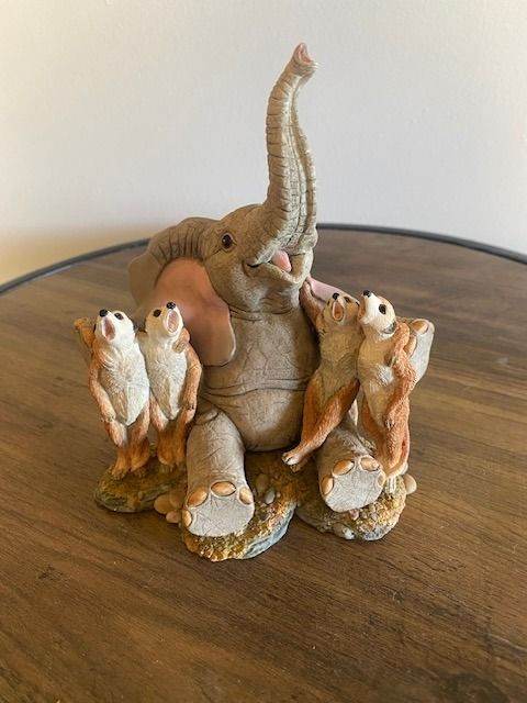 tuskers elephant ornament - cats chorus 