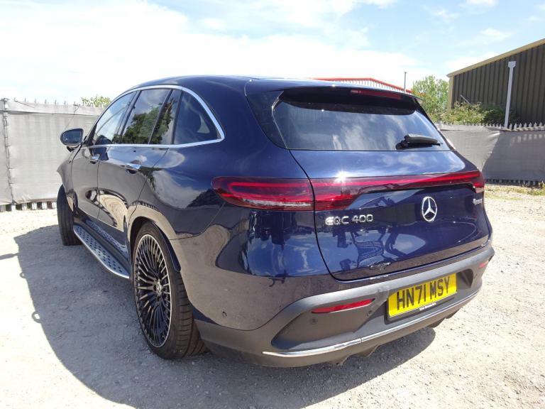 2021 71 REG MERCEDES EQC 400 4MATIC AMG LINE PREMIUM+ ELECTRIC DAMAGED SALVAGE