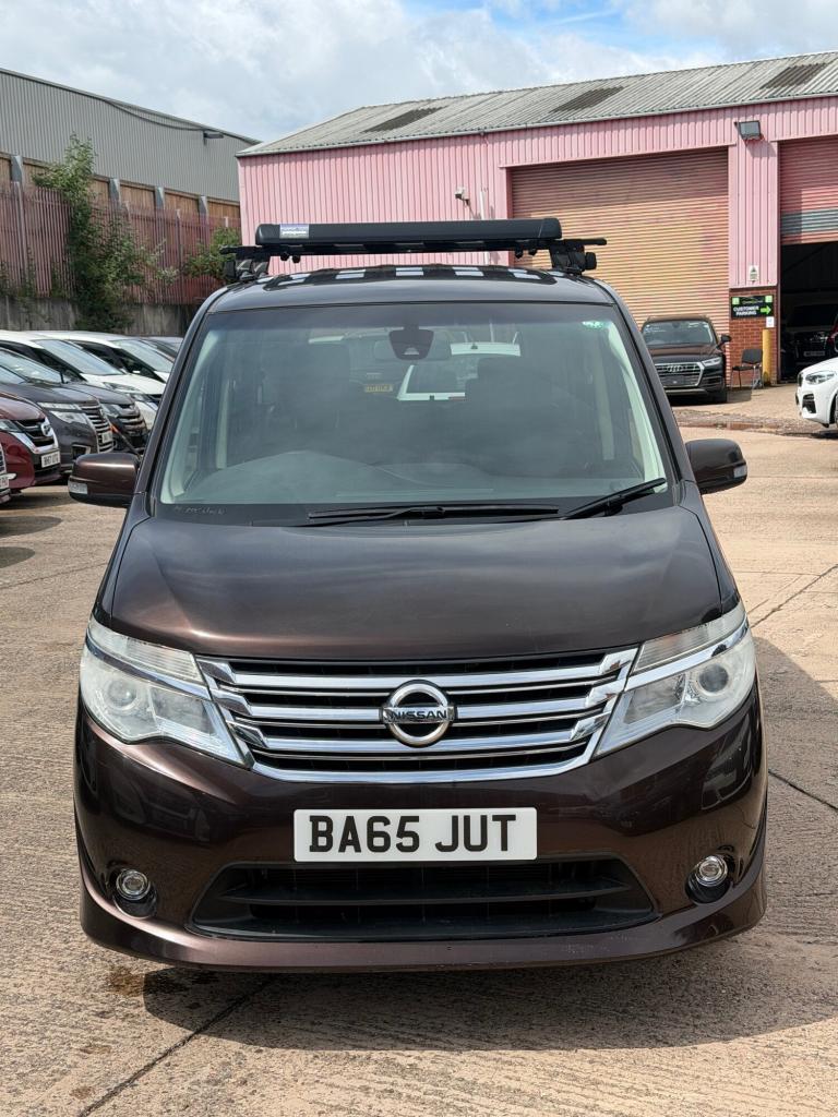 2015 Nissan Serena 8 Seater leather Pack mpv Hybirf Manual