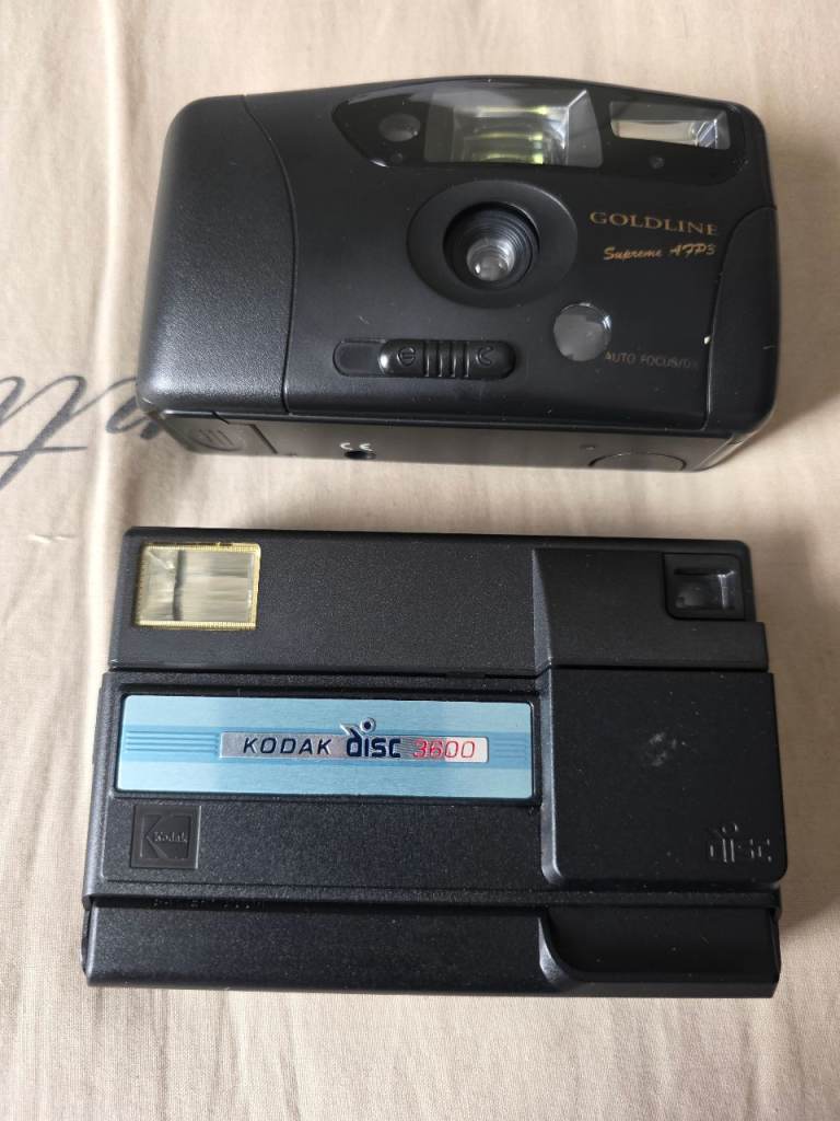 Kodak Disc 4000 & Goldline Compact Camera Bundle