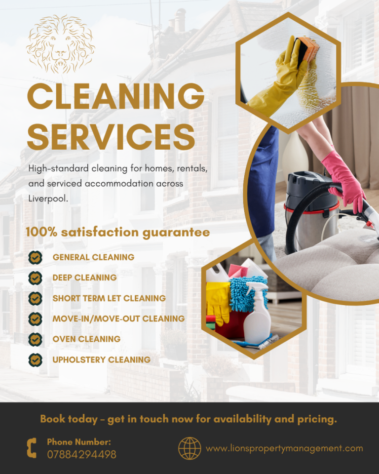 Professional Cleaning Services Liverpool | Fully Insured | Available Now