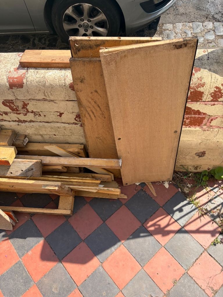 Selection of Wooden Planks and Boards
