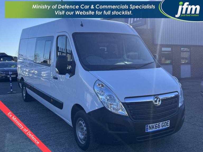 2025 Vauxhall Movano 2.3 CDTi F3500 L3H2 Crew Van [9-Seat] Panel Van DIESEL Manual
