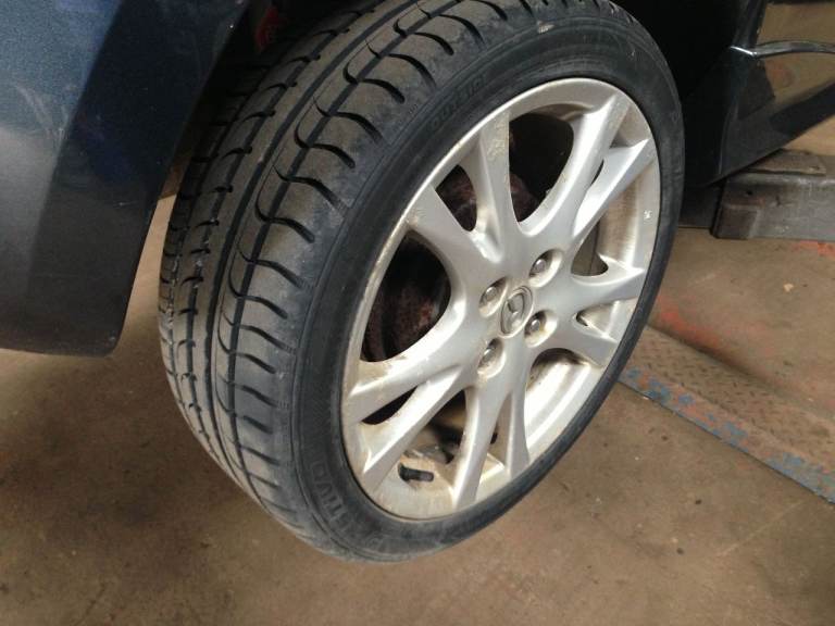 SET OF 4 195 X 45 X 16. TYRES AS NEW ONLY 1 YEAR OLD DELIVERY AVAILABLE.