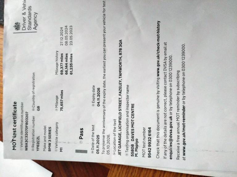 BMW, 3 SERIES, Saloon, 2012, Semi-Auto, 1997 (cc), 4 doors