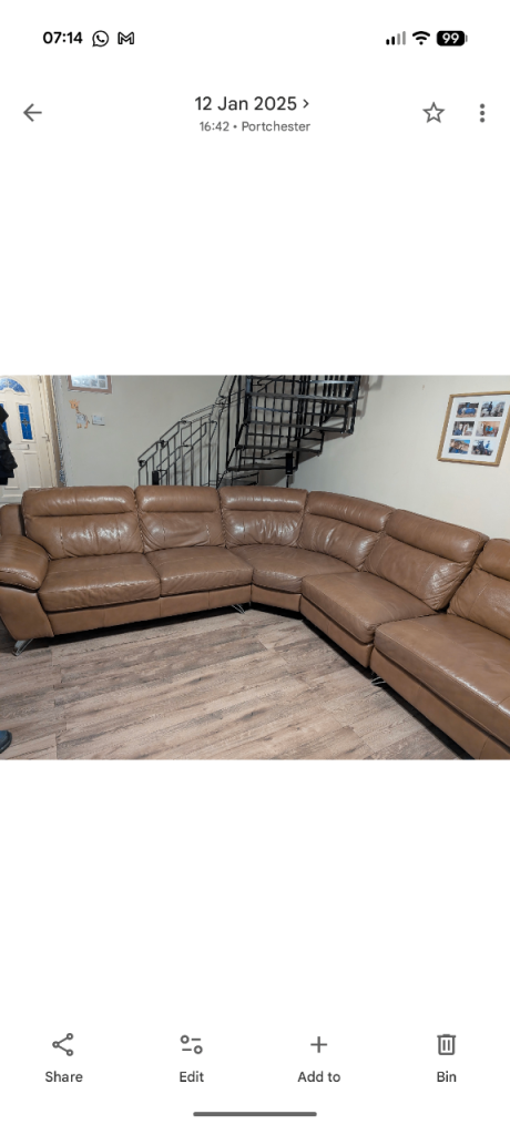 Corner sofa