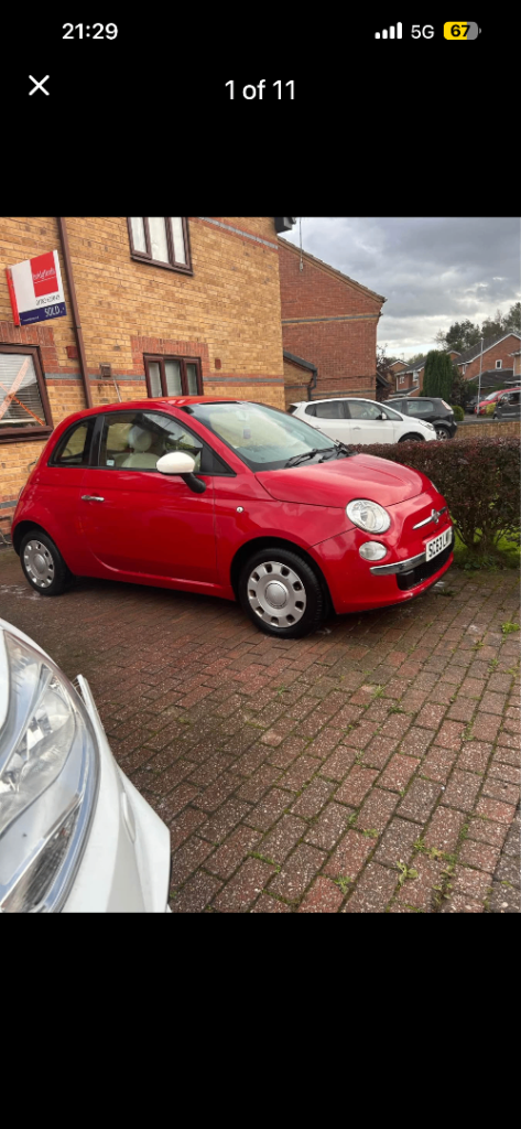 Fiat, 500, Hatchback, 2014, Manual, 1242 (cc), 3 doors