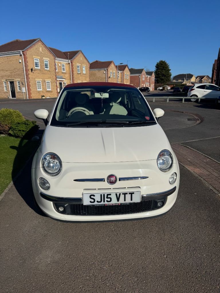 Fiat, 500, Convertible, 2015, Semi-Auto, 1242 (cc), 3 doors