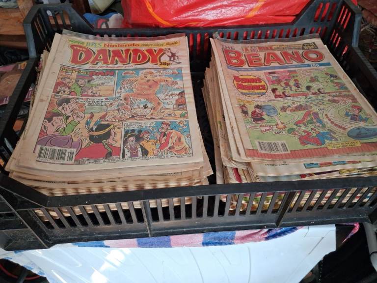 400 beano & dandy comics 1980s & 1990s