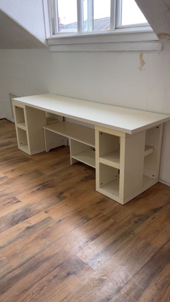 Desk with bench
