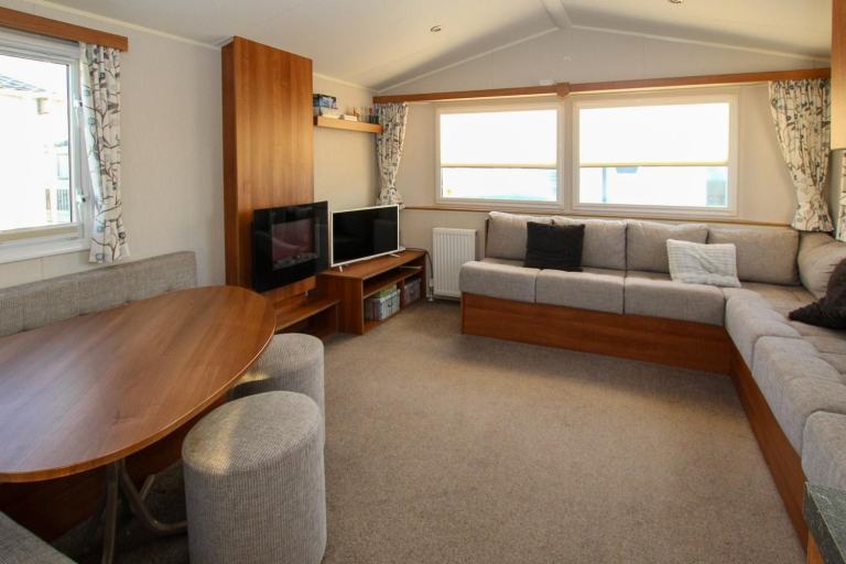 Willerby Caledonia 2017 static caravan sited at Seaview Park, Whitstable, Kent