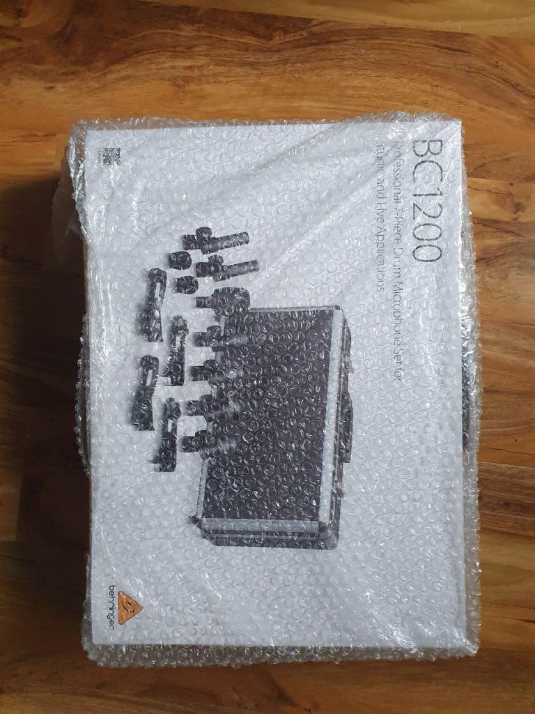 Behringer BC1200 7-Piece Drum Microphone Set – Studio & Live – Like New