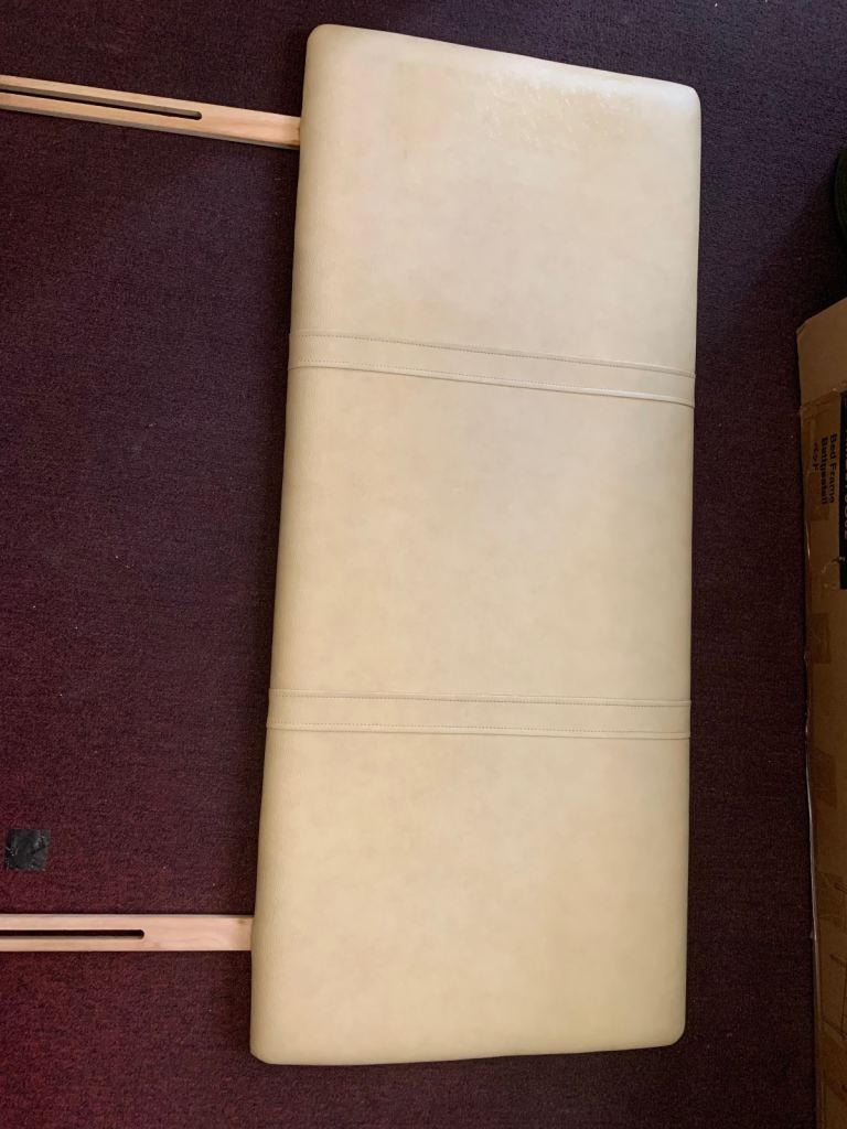 Double padded headboard