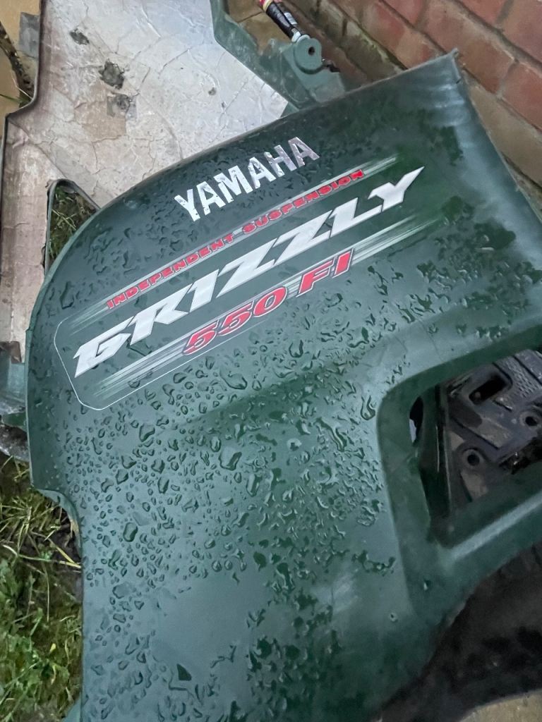 Yamaha 550 grizzly quad bike