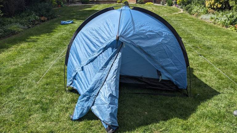 Pro Action Cross 2 Person Dome Tent