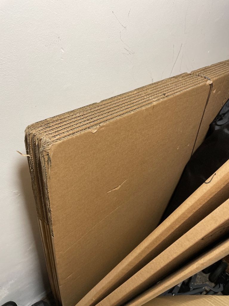 Large cardboard boxes for house moving etc