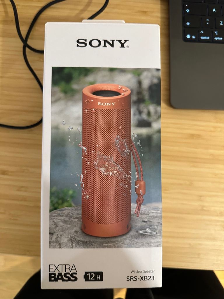 Sony portable speaker