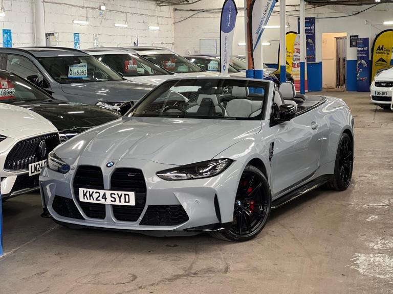 2024 BMW M4 M4 xDrive Competition M 2dr Step Auto CONVERTIBLE PETROL Automatic