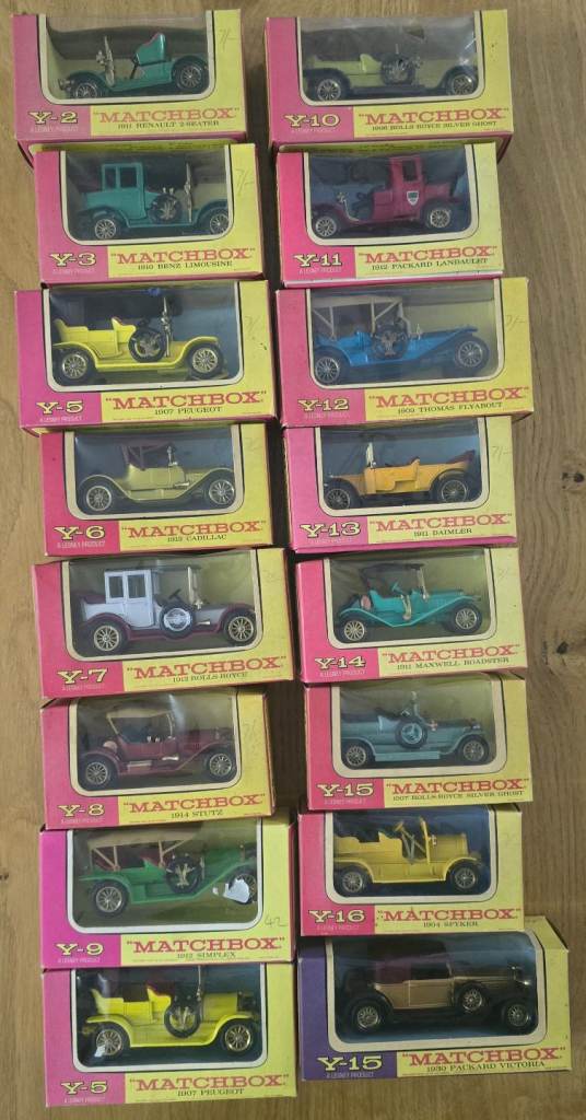 Matchbox Models of Yesteryear diecast toy cars
