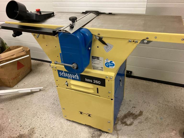 Scheppach hms 260 Planer Thicknesser in Excellent Condition