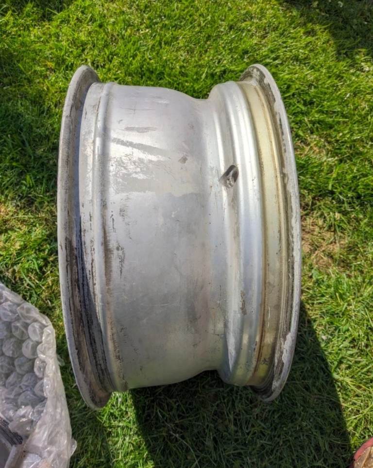 Set of 4 Porsche polished teledial wheels