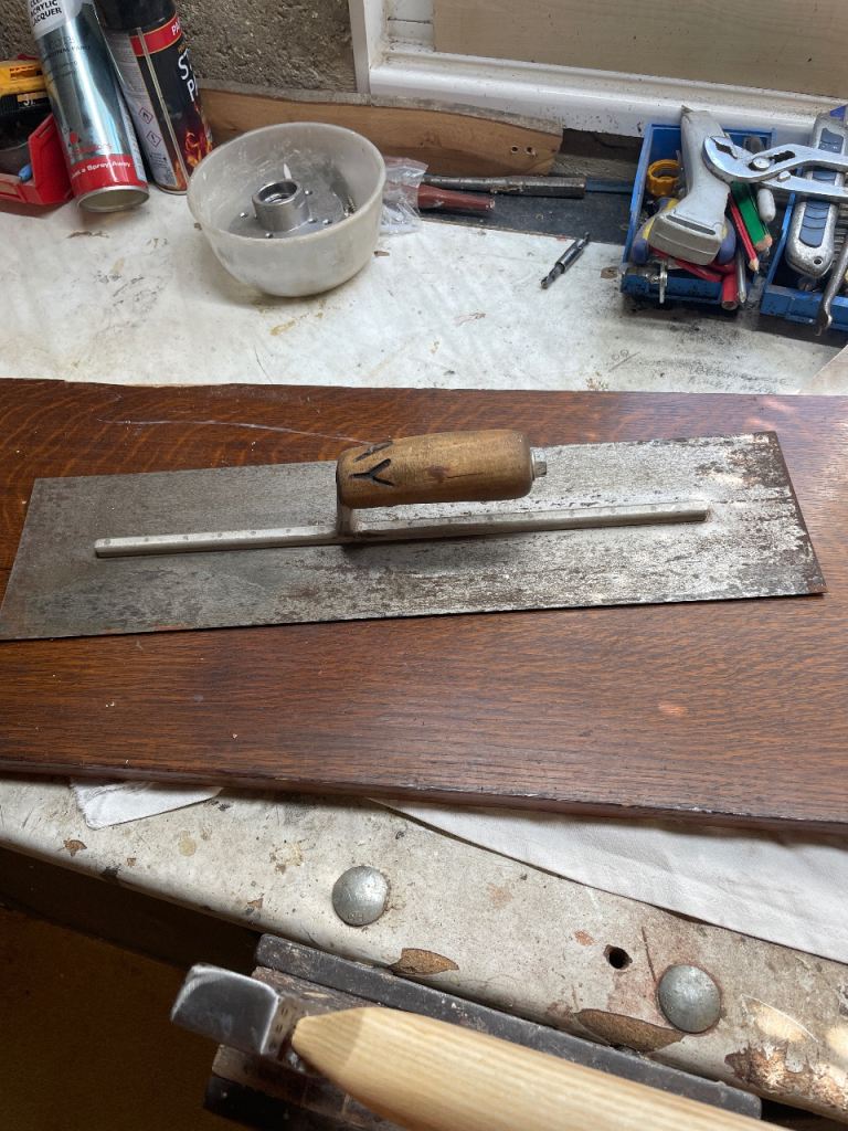 Marshalltown finishing trowel 20”x5”. Now £40