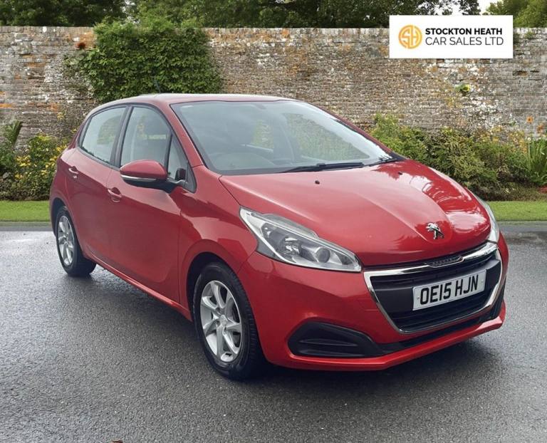 image for 2015 Peugeot 208 1.2 PureTech Active Hatchback 5dr Petrol Manual Euro 6 (82 ps) Hatchback Petrol ...