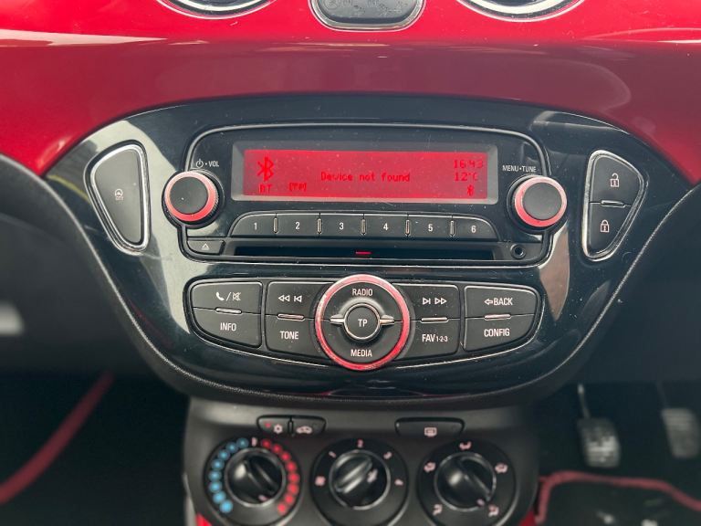 ***VAUXHALL ADAM 1.2 70 BHP RED HATCH 2015***LOW MILEAGE 65K!***IDEAL FIRST CAR!***SWAP PX***