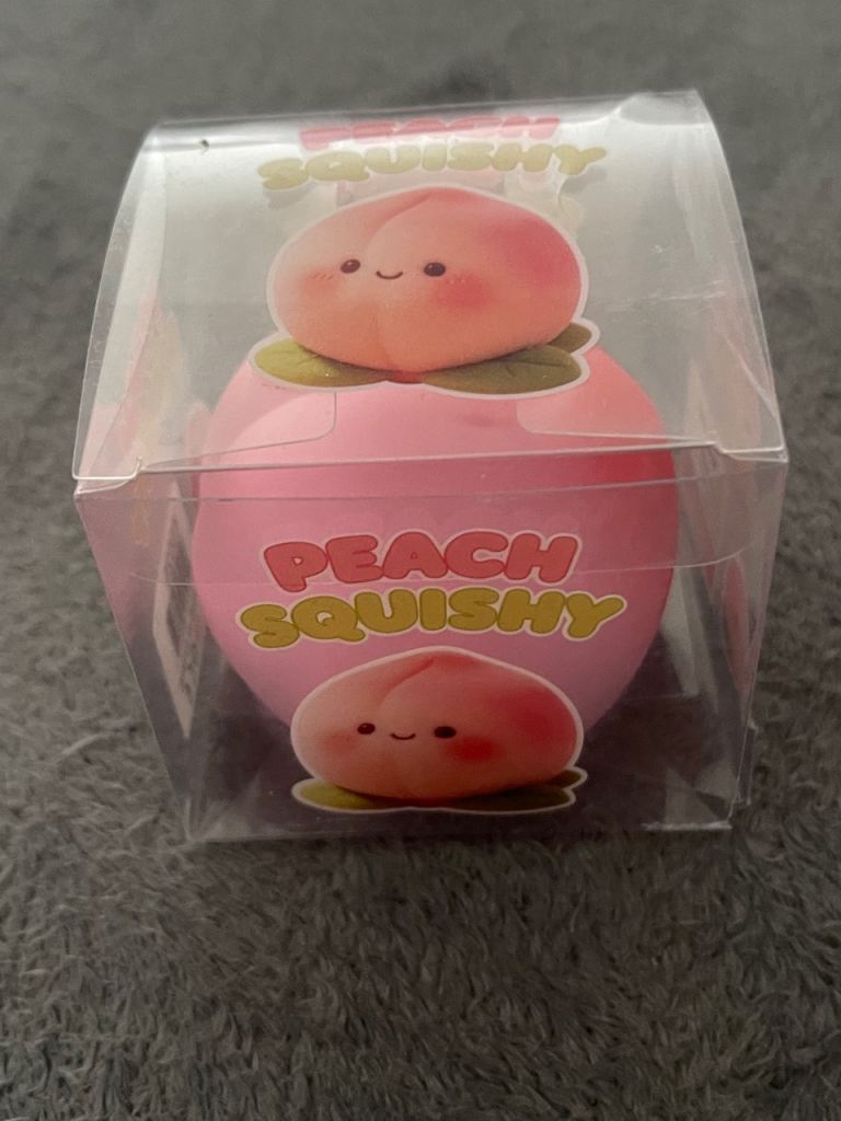 New Peach Squishy Toy - Stress Relief Fun