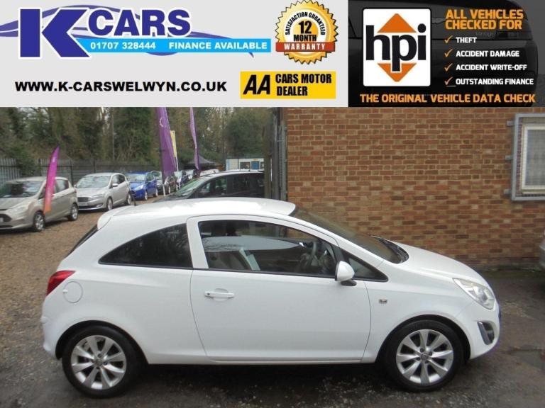 2013 Vauxhall Corsa 1.4 16V Active Euro 5 3dr (A/C) HATCHBACK Petrol Manual