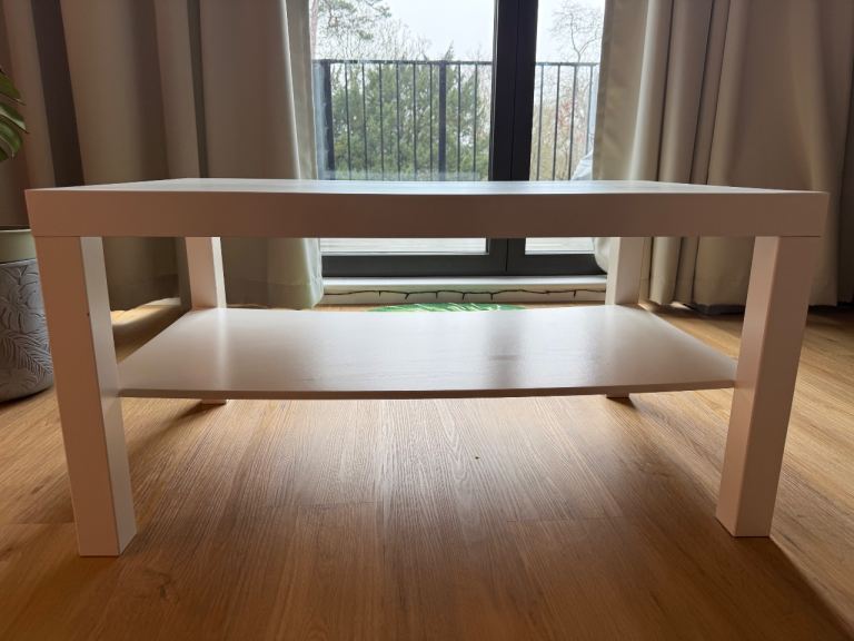 IKEA LACK coffee table, white, 90x55cm