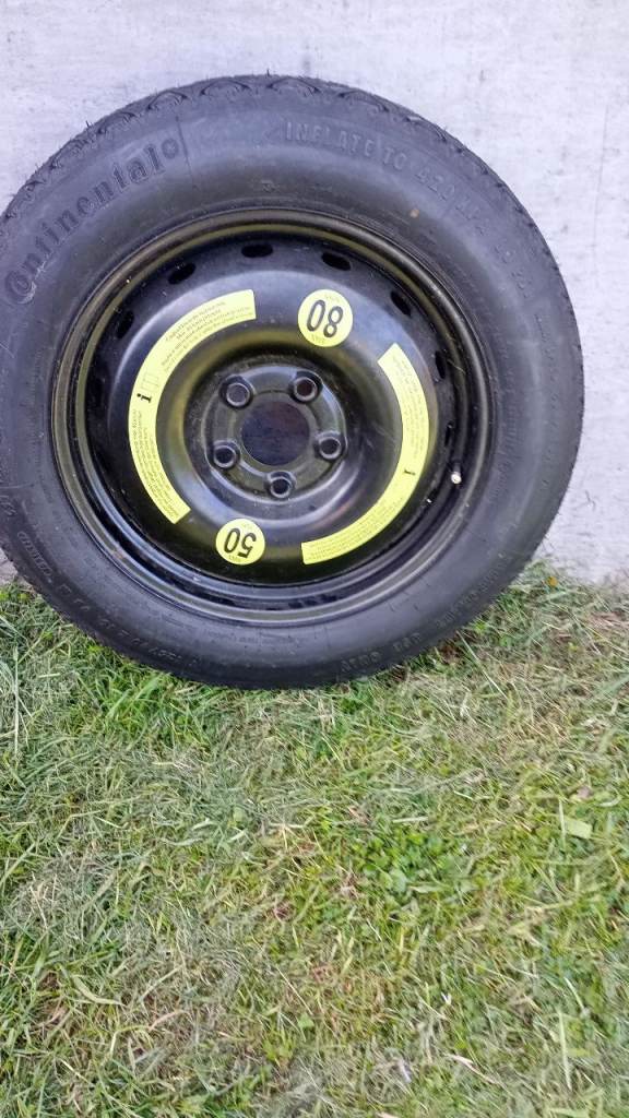 Mercedes space saver wheel 