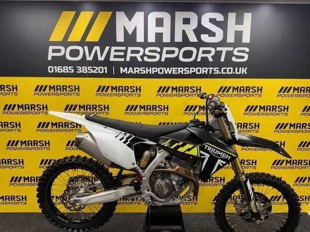 Triumph TF 250 X  ,2024 Model,  New in 2025,  Only 27 hours.  MINT!!!