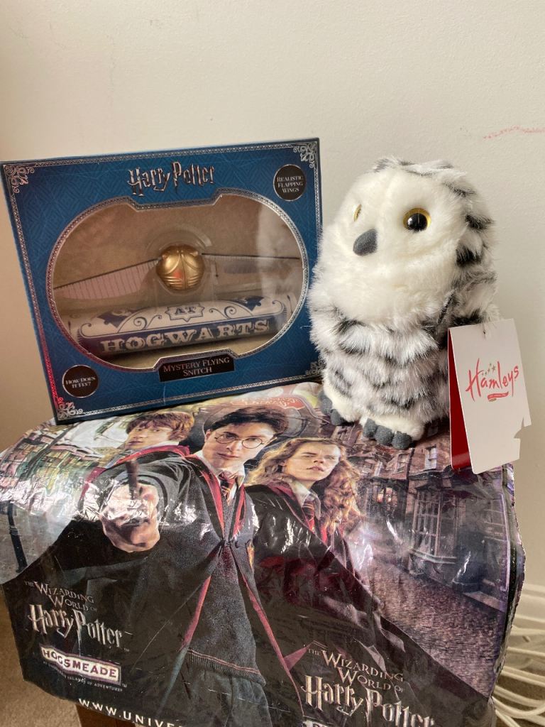Harry Potter Snitch & Hedwig Owl Toy